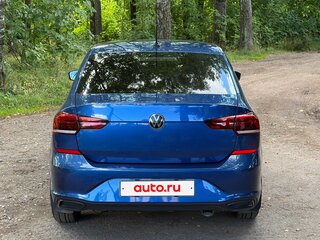 2021 Volkswagen Polo VI, синий, 1800000 рублей, вид 5