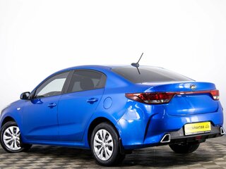 2020 Kia Rio IV Рестайлинг, синий, 1759000 рублей, вид 4