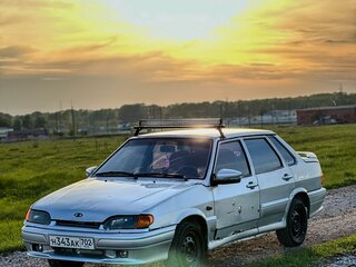 2008 Lada (ВАЗ) 2115, серебристый, 100000 рублей, вид 2