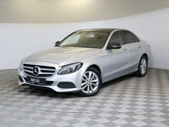 2016 Mercedes-Benz C-Класс 200 9G-TRONIC IV (W205), серебристый, 1899000 рублей
