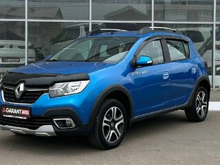 2020 Renault Sandero Stepway II Рестайлинг, синий, 1160000 рублей, вид 2