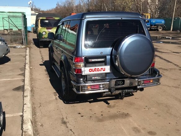 1995 Mitsubishi Pajero II, синий, 1500000 рублей - вид 2