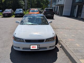 1995 Toyota Mark II VII (X90), серый, 495000 рублей, вид 2