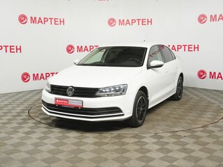 2017 Volkswagen Jetta VI Рестайлинг, белый, 1285000 рублей, вид 1