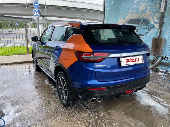 2022 Geely Coolray I, синий, 1140000 рублей - вид 6