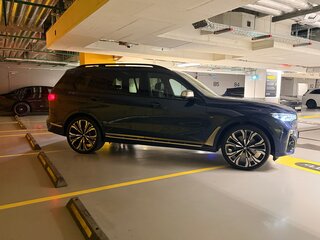 2020 BMW X7 M50d I (G07), синий, 8600000 рублей, вид 4