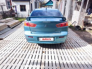 2008 Mitsubishi Lancer X, голубой, 700000 рублей, вид 4