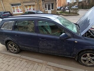 2007 Opel Astra H, синий, 380000 рублей, вид 1