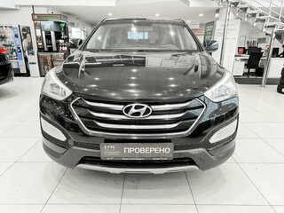2013 Hyundai Santa Fe III, чёрный, 1360000 рублей, вид 2