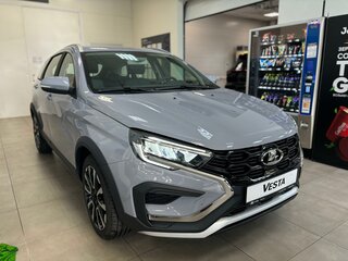 2026 Lada (ВАЗ) Vesta SW Cross I Рестайлинг (NG), серый, 2091000 рублей, вид 2