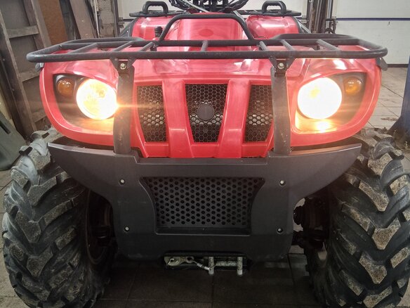 2011 Stels ATV-500, красный, 380000 рублей - вид 3