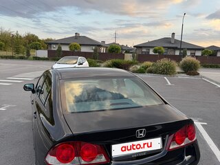 2008 Honda Civic VIII Рестайлинг, чёрный, 570000 рублей, вид 4