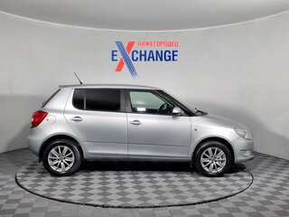 2012 Skoda Fabia II Рестайлинг, серебристый, 509000 рублей, вид 3