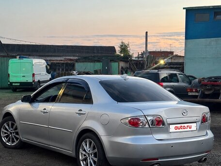 2003 Mazda 6 I (GG), серый, 285000 рублей, вид 4
