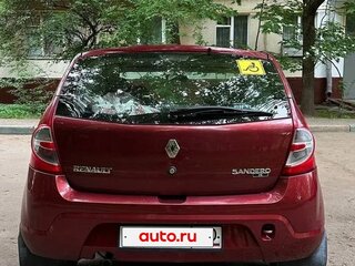 2014 Renault Sandero I, красный, 600000 рублей, вид 4