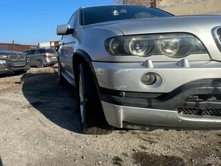 2002 BMW X5 4.4i I (E53), серебристый, 950000 рублей, вид 2