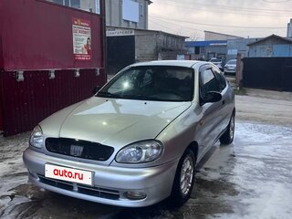 1999 Daewoo Lanos, серебристый, 300000 рублей, вид 1