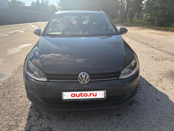 2013 Volkswagen Golf VII, серый