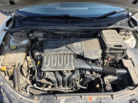 2009 Mazda Axela I, белый, 580000 рублей - вид 9