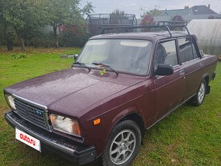 2005 Lada (ВАЗ) 2107, пурпурный, 185000 рублей, вид 1