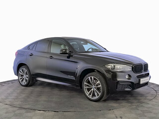 2019 BMW X6 40d II (F16), чёрный, 4700000 рублей, вид 3