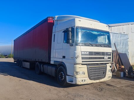 2004 DAF XF 95, белый, 1600000 рублей, вид 1