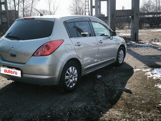 2007 Nissan Tiida I, серебристый, 550000 рублей, вид 4