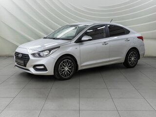 2019 Hyundai Solaris II, серебристый, 1348000 рублей, вид 3