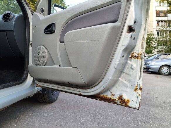 2007 Renault Logan I, серый - вид 20
