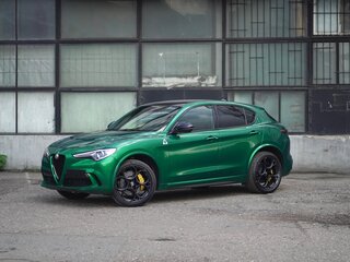 2022 Alfa Romeo Stelvio Quadrifoglio I Рестайлинг, зелёный, 6500000 рублей, вид 5