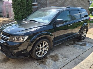 2011 Dodge Journey I Рестайлинг, чёрный, 860000 рублей, вид 2