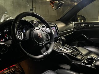 2013 Porsche Cayenne II (958), чёрный, 2590000 рублей, вид 4