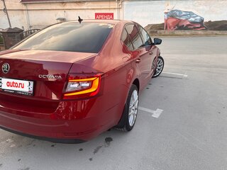 2017 Skoda Octavia III (A7) Рестайлинг, пурпурный, 1850000 рублей, вид 4