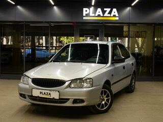 2008 Hyundai Accent ТагАЗ II, серебристый, 410000 рублей, вид 1