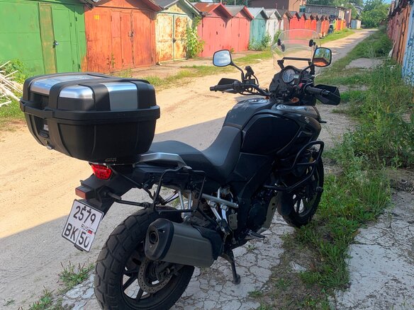 2014 Suzuki V-Strom 1000, чёрный, 820000 рублей - вид 3