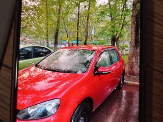 2010 Volkswagen Golf VI, красный, 620000 рублей, вид 1