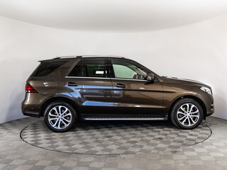 2016 Mercedes-Benz GLE 400 9G-Tronic I (W166), коричневый, 2899000 рублей, вид 4