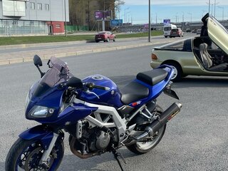 2003 Suzuki SV 1000, синий, 319000 рублей, вид 1