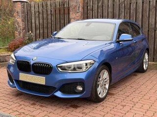 2015 BMW 1 серии 116i II (F20/F21) Рестайлинг, синий, 2150000 рублей, вид 2