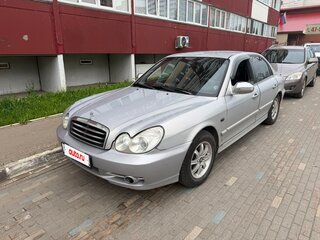 2010 Hyundai Sonata ТагАЗ IV (EF) Рестайлинг, серебристый, 400000 рублей, вид 2