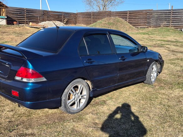 2007 Mitsubishi Lancer IX Рестайлинг, синий, 650000 рублей - вид 5