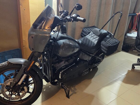 2022 Harley-Davidson Low Rider, серый, 2000000 рублей - вид 12