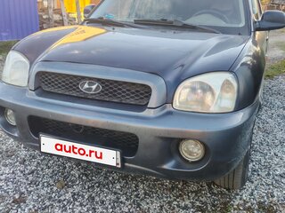 2003 Hyundai Santa Fe I, синий, 550000 рублей, вид 2