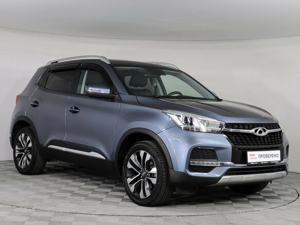 2021 Chery Tiggo 4 I Рестайлинг, серый - вид 2