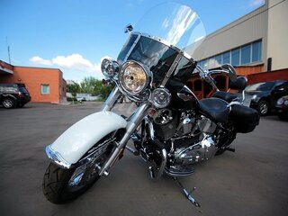 2006 Harley-Davidson Softail Deluxe, белый, 1150000 рублей, вид 1