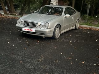 2000 Mercedes-Benz CLK-Класс 430 I (W208) Рестайлинг, серебристый, 1150000 рублей, вид 3