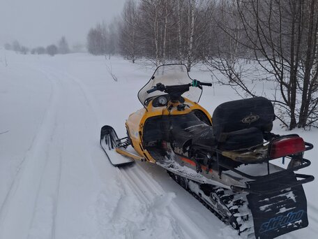 2000 BRP Ski-Doo MXZ 550, жёлтый, 300000 рублей, вид 5