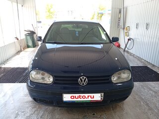 1999 Volkswagen Golf IV, синий, 500000 рублей, вид 3