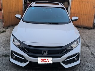 2020 Honda Civic X Рестайлинг, белый, 2400000 рублей, вид 4