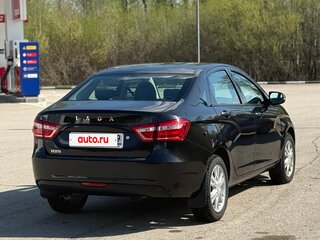 2015 Lada (ВАЗ) Vesta I, чёрный, 900000 рублей, вид 4